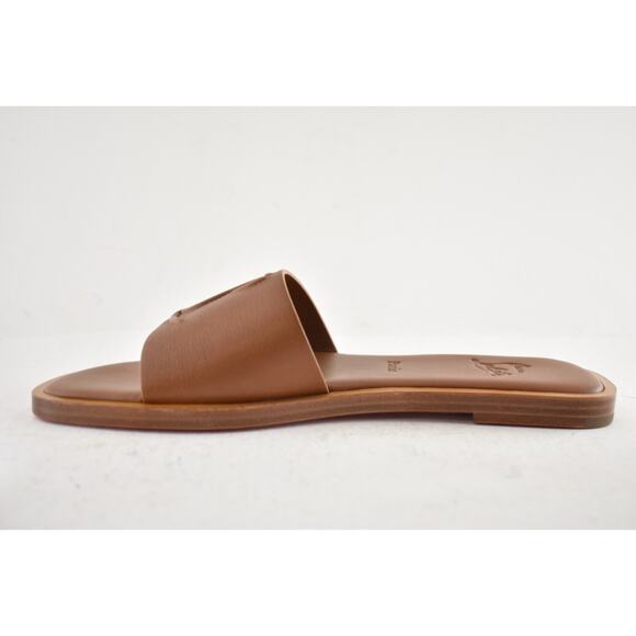 Christian Louboutin CL Mule Flat Cuoio Brown Leather Slide Slip On Sandal 39.5 - Picture 12 of 15